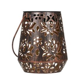 Solar Outdoor Hanging Lamp Lantern Light for Patio Garden Courtyard Pathway