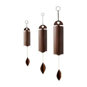 Outdoor Wind Chimes Heroic Windbell Antique Wind Bell, Deep Resonance Serenity Bell, Metal Cylinder Wind Chimes (size: 3PCS)