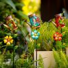 1pc Solar Garden Light; Outdoor Decor Waterproof Solar Path Light; Watering Can Lights Hanging Fairy String Lighting For Terrace Patio Lawn